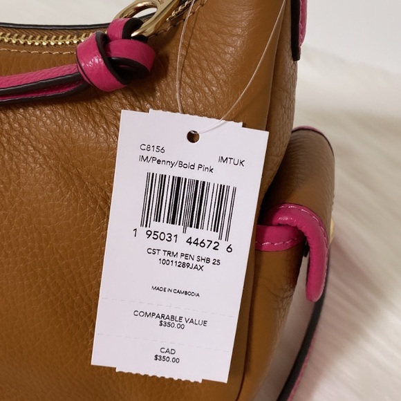 NWT💃Coach Pennie Shoulder/Crossbody Bag 25 - Picture 9 of 9